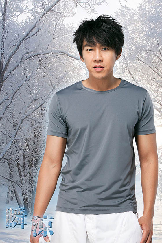 bodyfeel体感服飾複合機能涼感衣系列 男款-圓領T恤產品主圖