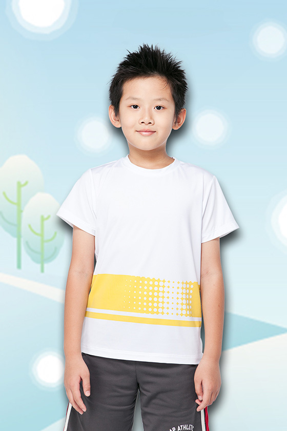 bodyfeel体感服飾複合機能涼感衣系列 男童-圓領T恤產品主圖